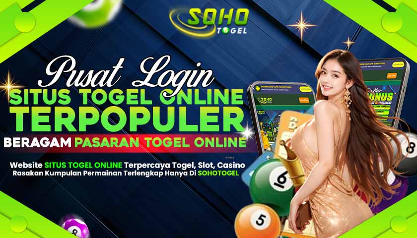 SOHOTOGEL | Pusat Login Situs Togel Online Terpopuler 2024